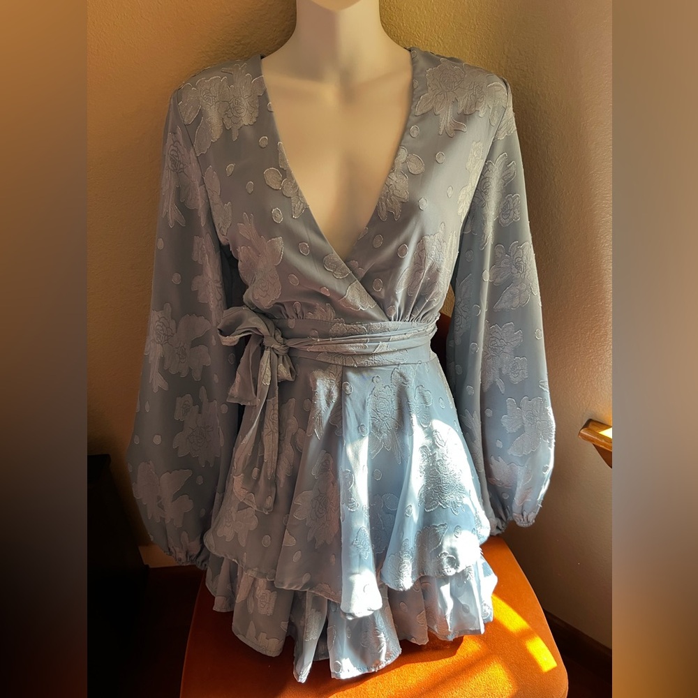 Blue romper